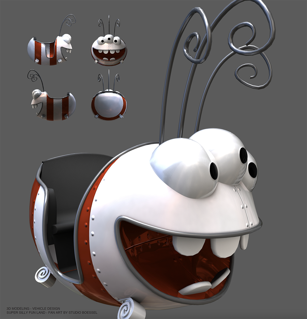 Super Silly Fun Land Fan Art